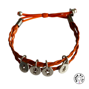 Bracelet simili cuir cadenas au choix