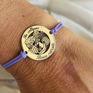 Bracelet retraite 24 mm fruits et fromages