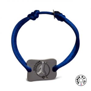 Bracelet  footballeur galet rectangle
