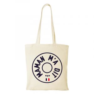 Totebag Maman m'a dit... Beige
