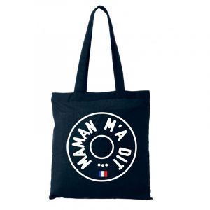 Totebag Maman m'a dit... Bleu