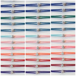 Bracelet zirconium 6 mm par 3