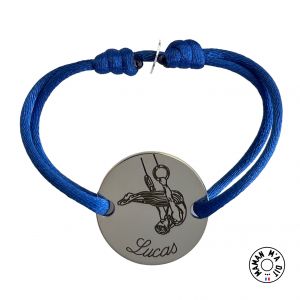 Bracelet gymnaste anneaux jeton 24
