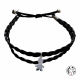 Bracelet simili cuir couleur au choix 1 personnage 16 mm