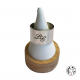 Bague alliance chevalière large pour homme