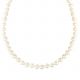 Collier perles ivoire 40 cm