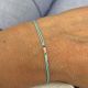 Bracelet  5 strass