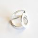 Bague ellipse gravable