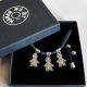 Collier 2 personnages à  5 personnages 16 mm perles finition comprise