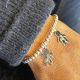 Bracelet boules 1 à 6 personnages en argent ou plaqué or