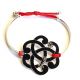 Bracelet demi jonc arabesque 40 mm