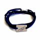 Bracelet plaque 15 x 25 mm trompette