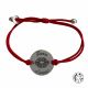 Bracelet empreinte bisou jeton 20 mm