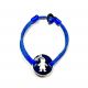 Bracelet fille cible ronde 15 mm