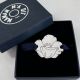 Bracelet fleur de naissance coquelicot  20mm