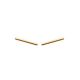 Boucles d'oreilles baguettes