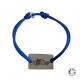 Bracelet voiture DeLorean retour vers le futur plaque 15x25 mm